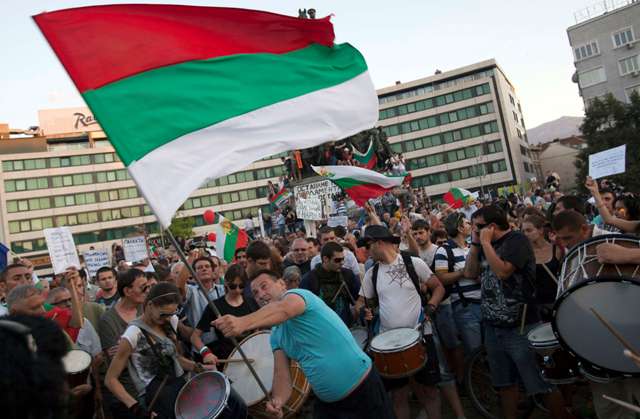 Συνεχίζονται οι διαδηλώσεις στη Βουλγαρία