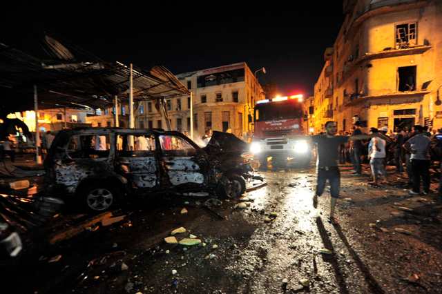 Μπαράζ εκρήξεων στη Βεγγάζη της Λιβύης