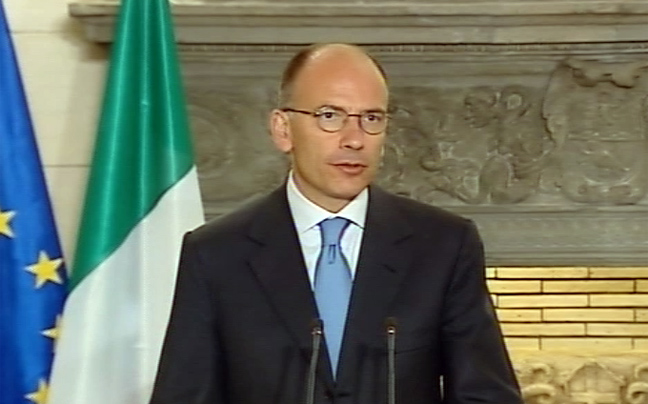 Την ανάγκη για πολιτική σταθερότητα επισημαίνει ο ιταλός πρωθυπουργός