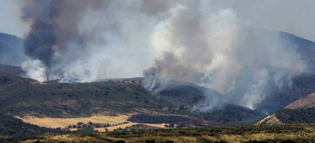 Ανεξέλεγκτη πυρκαγιά στα βόρεια της Μαδρίτης