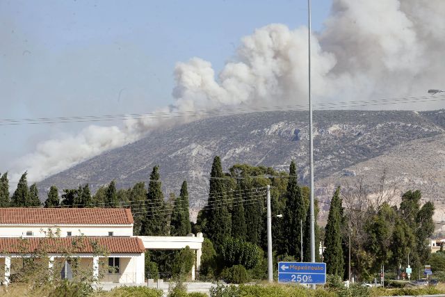 Υψηλός κίνδυνος πυρκαγιάς για σήμερα