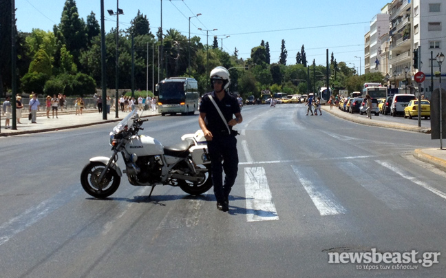 Προβλήματα στους κεντρικούς δρόμους της πρωτεύουσας