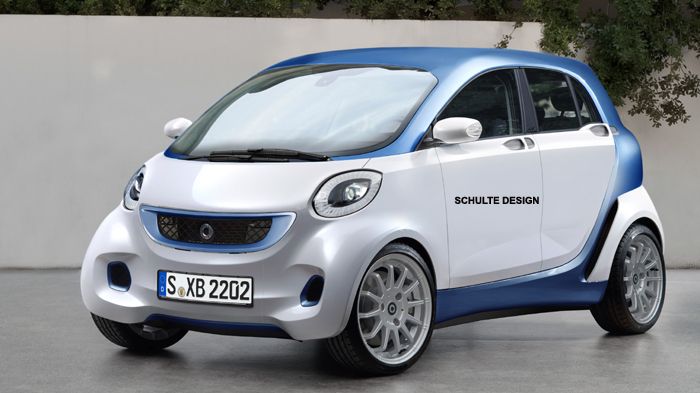 Τα νέα smart fortwo και forfour στη Φρανκφούρτη