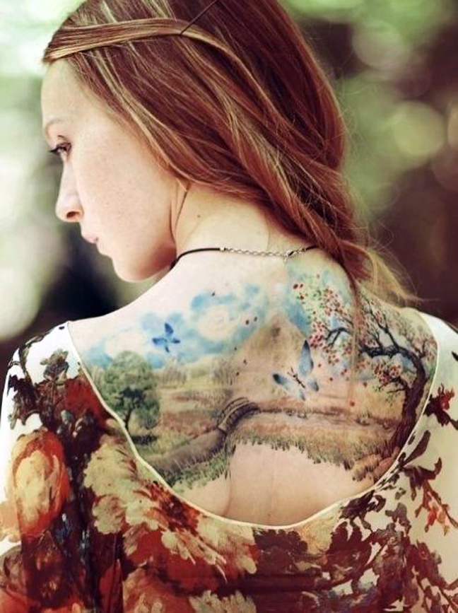 Τα τατουάζ της&#8230; χλωρίδας