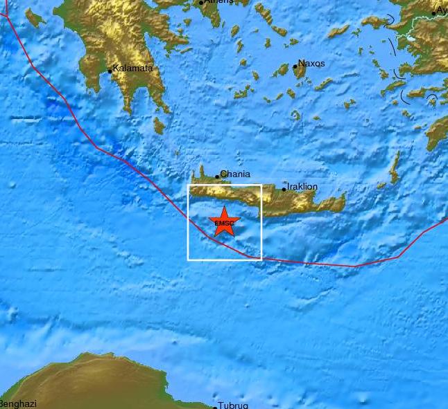 Σεισμός 4 Ρίχτερ στη Γαύδο