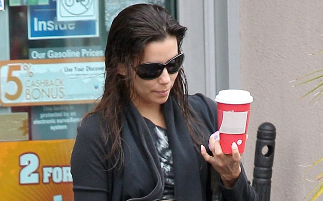 Με wet look η Eva Longoria