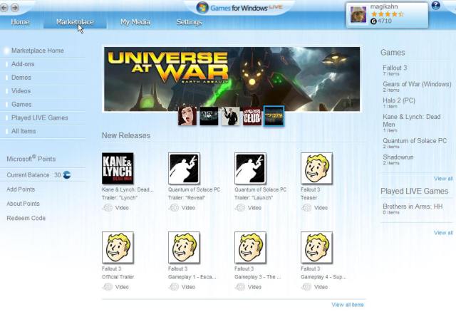 Κλείνει η υπηρεσία Games for Windows Live