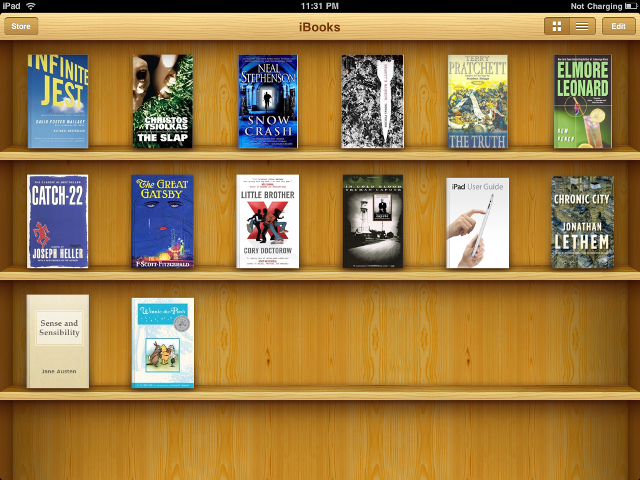 Αναβαθμίστηκε η εφαρμογή iBooks