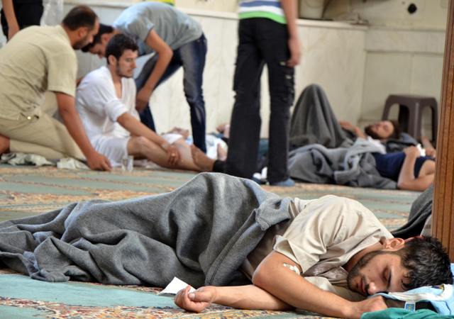 Τουλάχιστον 1500 πολίτες απομακρύνθηκαν από τη συριακή πόλη Μουανταμίγιατ αλ Σαμ