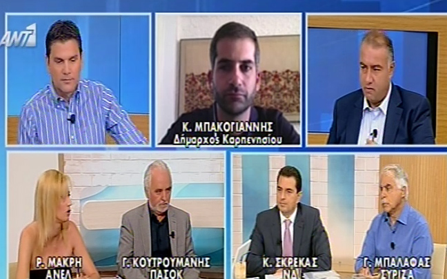 «Τα σκουπίδια δεν θα τα μαζέψoυν ούτε  ο Σαμαράς, ούτε ο Βενιζέλος, ούτε ο Τσίπρας»