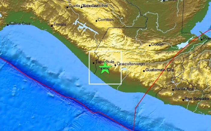 Ισχυρός σεισμός στη Γουατεμάλα