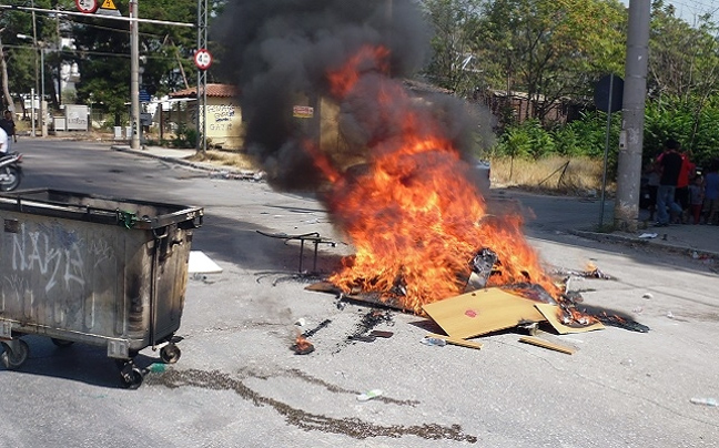 Επεισόδια και ένταση στις Αχαρνές