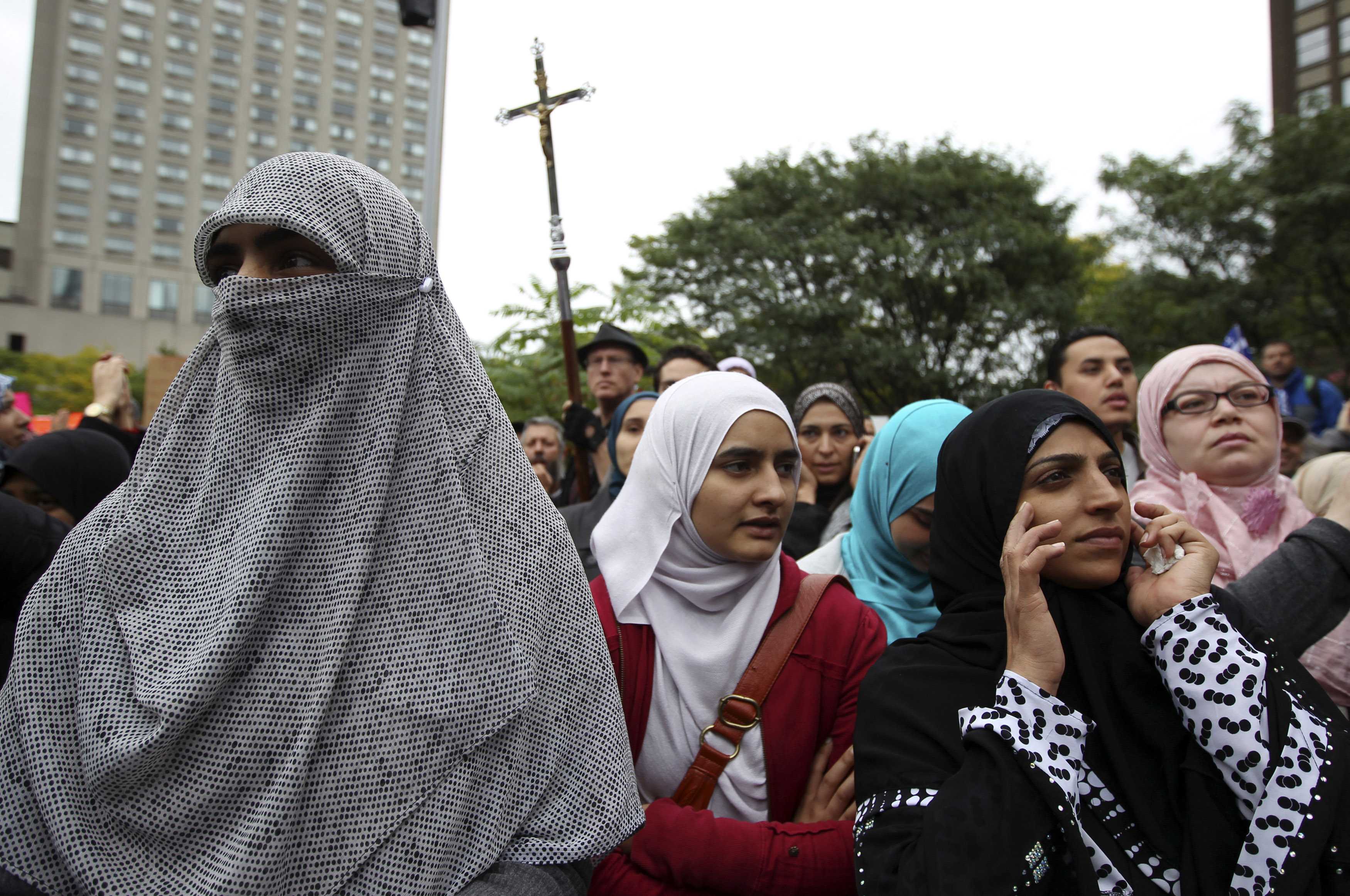 Μαζική συγκέντρωση μουσουλμάνων στο Μόντρεαλ