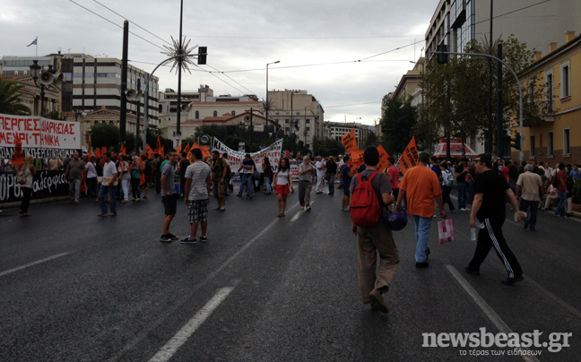 Κλειστός ο σταθμός του μετρό στο Σύνταγμα