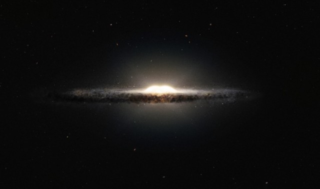 Λεπτομερής τρισδιάστατη απεικόνιση του κέντρου του Γαλαξία μας