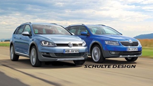 Τα μελλοντικά υπερυψωμένα επιβατικά του ομίλου VW