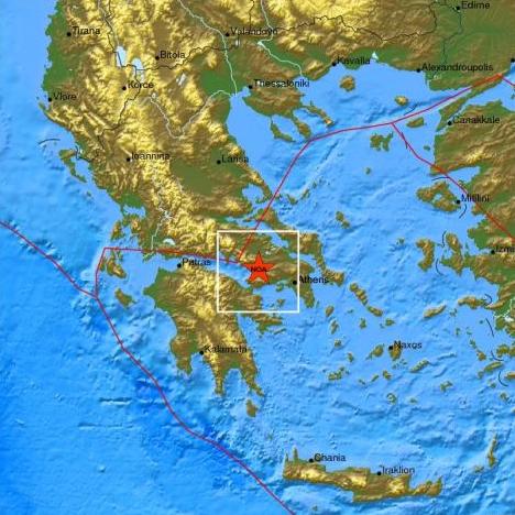 Σεισμός 4,3 Ρίχτερ στην Αττική