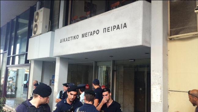 Διαμαρτυρία κατά της δίωξης μαθητών Λυκείου