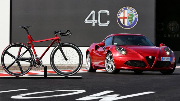 Η νέα Alfa Romeo 4C και σε… ποδήλατο!