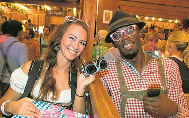 Τα ‘σπασε ο Μπολτ στο Oktoberfest