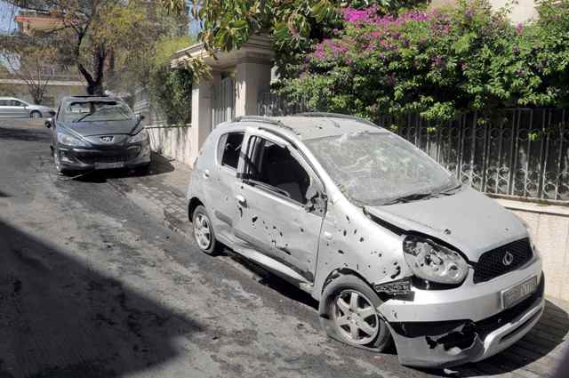 Βλήμα όλμου στην πρεσβεία της Κίνας στη Δαμασκό