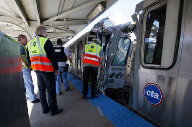 Δεκάδες τραυματίες από σύγκρουση τρένων στο Σικάγο