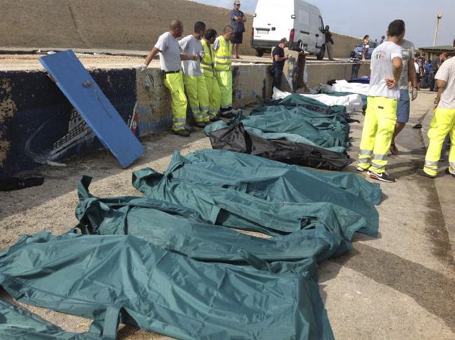 Πάνω από 195 οι νεκροί από το ναυάγιο στη Λαμπεντούζα
