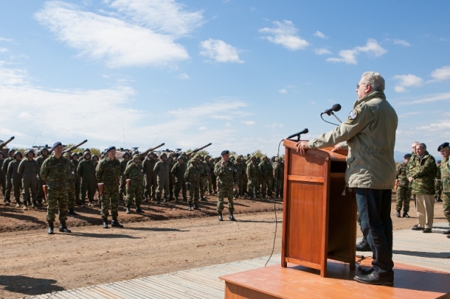 Αβραμόπουλος: Οι Έλληνες μπορούν να αισθάνονται την ασφάλεια που εγγυώνται οι Ένοπλες Δυνάμεις