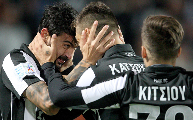 Ο ΠΑΟΚ επικράτησε 2-1 του Παναθηναϊκού