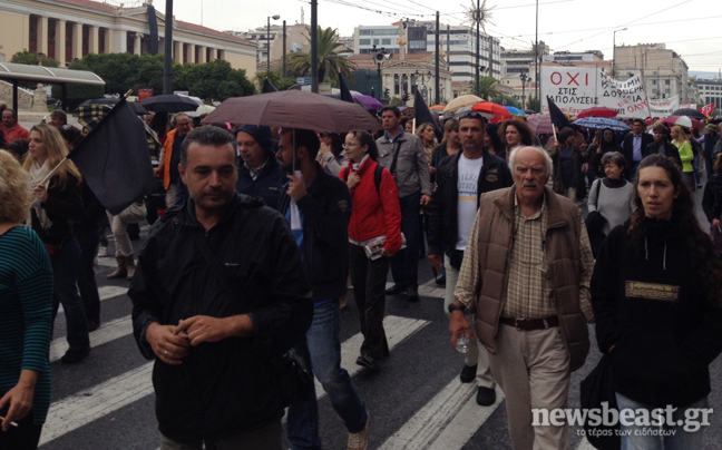 Πορεία διαμαρτυρίας για τη διαθεσιμότητα στα Πανεπιστήμια