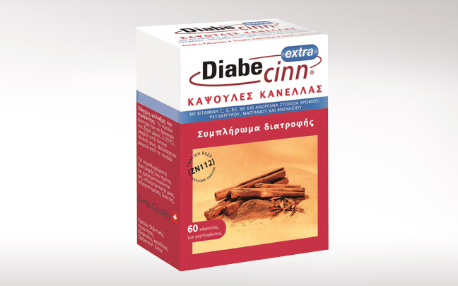 Συμπλήρωμα διατροφής για διαβητικούς Diabecinn Extra