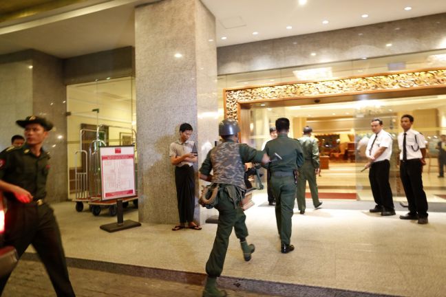 Έκρηξη βόμβας σε ξενοδοχείο της Μιανμάρ