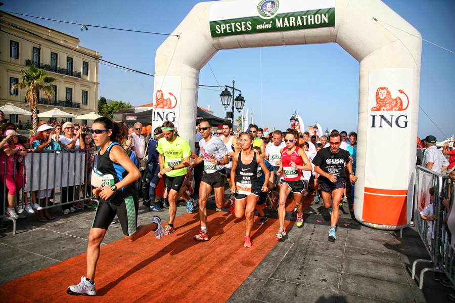 Με επιτυχία ολοκληρώθηκε ο 3ος Spetses Mini Marathon