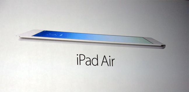 Φωτογραφίες του νέου iPad Αir
