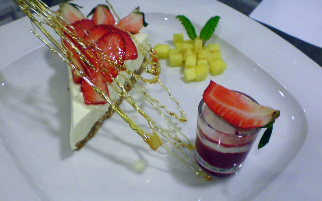 Cheesecake με φράουλες