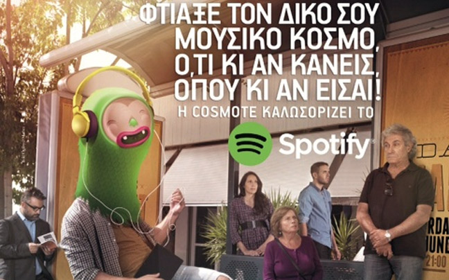Η COSMOTE καλωσορίζει το Spotify