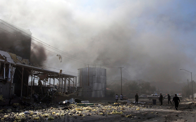 Εικόνες καταστροφής στο εργοστάσιο στο Μεξικό