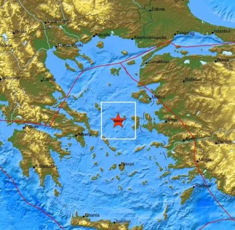 Σεισμική δόνηση 3,2 Ρίχτερ στη Χίο