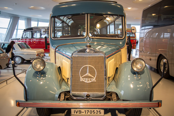 Μια βόλτα στο μουσείο της Mercedes-Benz