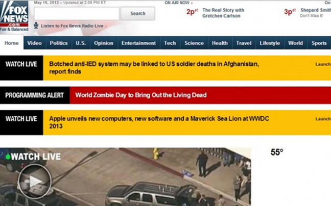 Χάκερς ανακοίνωσαν στο Fox News την… έλευση των ζόμπι!