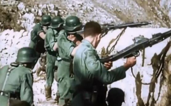 Έγχρωμα πλάνα από τον Β’ Παγκόσμιο Πόλεμο