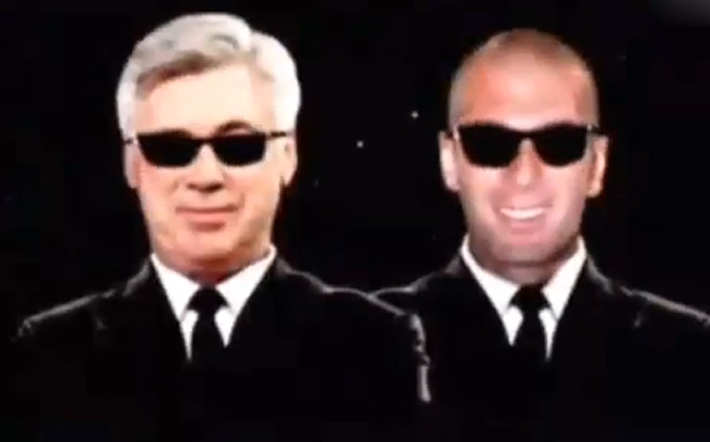Αντσελότι και Ζιντάν οι… νέοι «Men in Black»