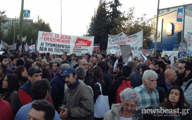 Νέα συγκέντρωση διαμαρτυρίας στο Ραδιομέγαρο