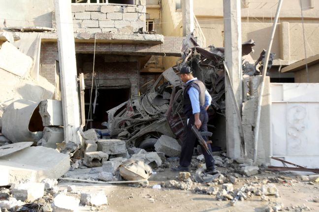 Η αεροπορία του Ιράκ βομβάρδισε θέσεις στη Ραμάντι
