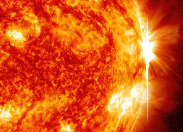 Καταγράφηκε η ισχυρότερη φετινή ηλιακή έκλαμψη