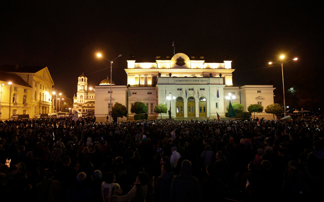 «Φρούριο» η Βουλή στη Βουλγαρία