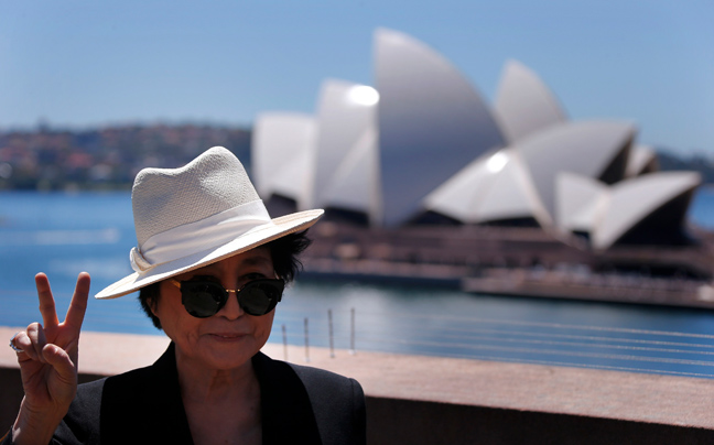 Έκθεση της Yoko Ono από σήμερα στο Σίδνεϊ