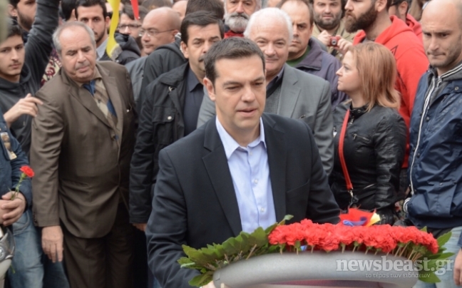 Στο Πολυτεχνείο ο Τσίπρας