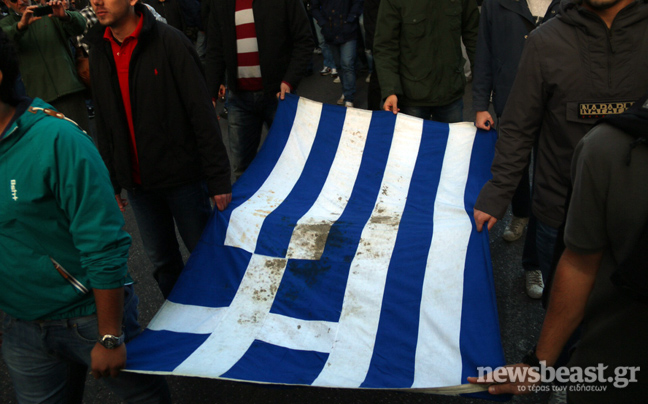 Μεγάλη συμμετοχή στην πορεία για το Πολυτεχνείο