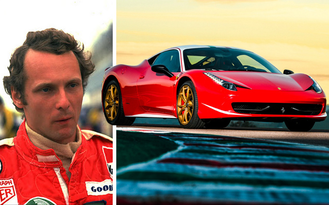 Ιδιοκτήτης Ferrari τιμά τον θρύλο Νίκι Λάουντα